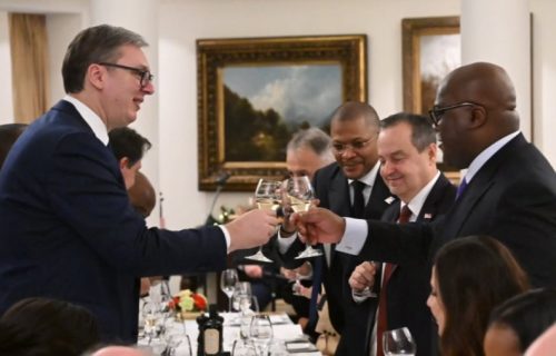 Vučić priredio večeru za predsednika Konga i njegovu delegaciju: "Želim vam da dolazite češće u Srbiju"
