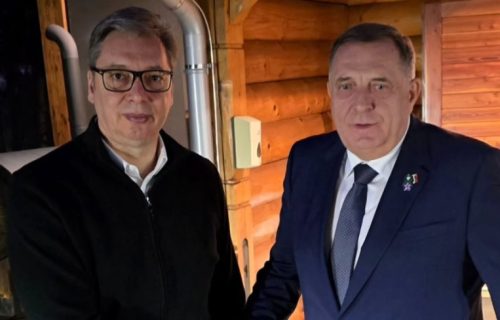 Vučić se sastao sa Dodikom: "Dobar razgovor o pitanjima od značaja za budućnost srpskog naroda"  (FOTO)