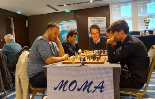 Tri vrhunska velemajstora u borbi za Momin trofej: Velemajstor Aleksandar Inđić je pobednik