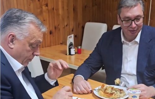 "I am always sa sirom": Vučić odveo Orbana na burek posle svečanosti u Subotici