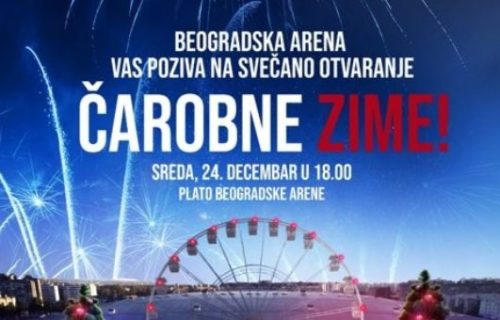 "Čarobna zima" ispred Beogradske arene: Posetioce očekuje veliko klizalište, panoramski točak i bogata gastronomska ponuda