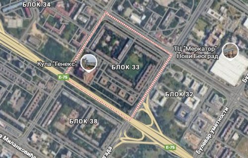 Očišćeni grafiti u Bloku 33 u okviru projekta "Eko patrola"
