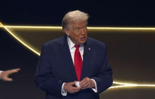 Spektakl u Vašingtonu: Donald Tramp došao na žreb za Svetsko prvenstvo