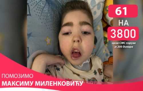 "Dok drugi prave spiskove želja, mi pravimo spiskove lekova": Pomozimo malom Maksimu u borbi za život!