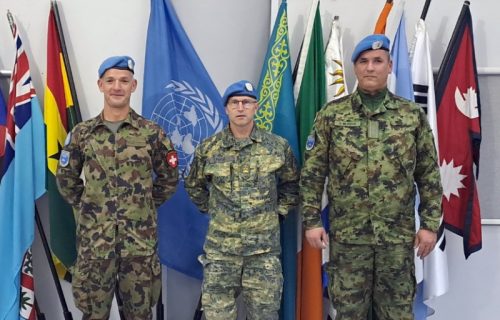 Oficir Vojske Srbije šef vojnih posmatrača na Bliskom istoku