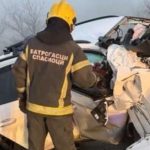 Poginuli muškarac i žena: Prve fotografije sa mesta nesreće na auto-putu ka Nišu, vozilo smrskano