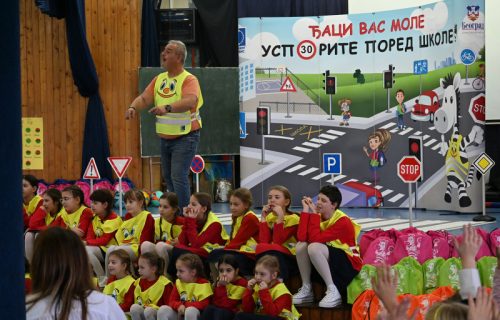 "Parking servis" započeo novu sezonu edukacije đaka-prvaka (FOTO)