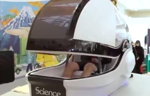 Pametno futurističko kupatilo: Kapsula za čišćenje tela i duše (VIDEO)