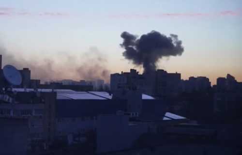 Masovni napad na Kijev: Rakete dolaze sa svih strana, odjekuju snažne eksplozije