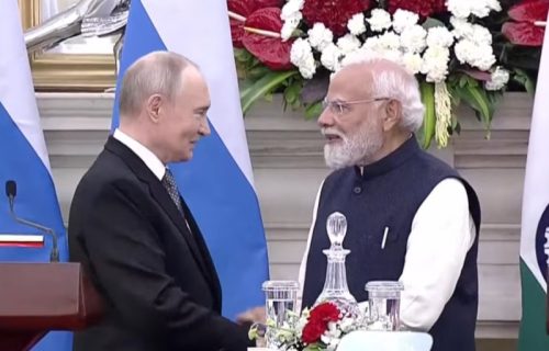 Narodno veselje kao doček za Vladimira Putina: Indija ukazala čast "vernom i nepokolebljivom prijatelju"