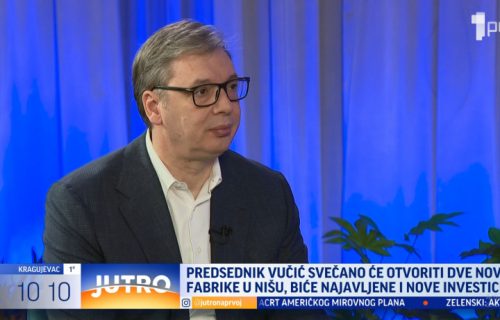 Vučić iz Niša o svim velikim projektima - otvaranju fabrika, gradnji porodilišta... Ali i o NIS-u