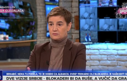 Ovo nema veze sa Generalštabom, ovo je blokada Srbije! Brnabić: "Nije ga srušio Vučić, nego NATO"