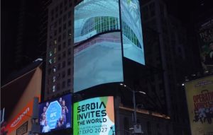 Expo Belgrade 2027 stigao do Tajms skvera u Njujorku! Mali: Beograd će biti spreman da dočeka ceo svet