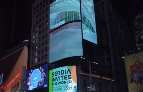 Expo Belgrade 2027 stigao do Tajms skvera u Njujorku! Mali: Beograd će biti spreman da dočeka ceo svet