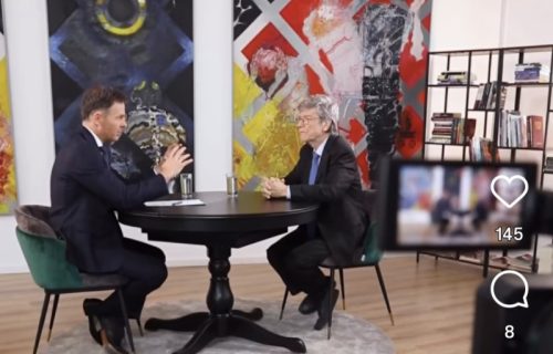 "Zadovoljstvo mi je što sam imao priliku da razgovaram sa čuvenim svetskim ekonomistom Džefrijem Saksom": Mali intervjuisao Saksa (VIDEO)