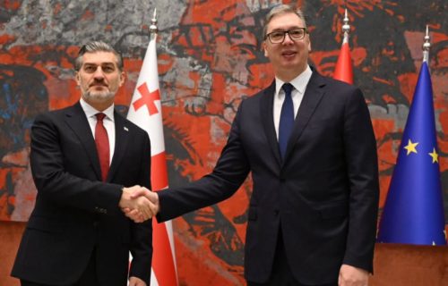 Dobro nam došli, dragi prijatelju! Vučić nakon prijema Kavelašvilija "Važno jačanje prijateljskih veza"