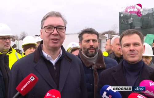 Vučić obišao radove na izgradnji Novog savskog mosta: "Naše je da radimo posao u interesu građana"