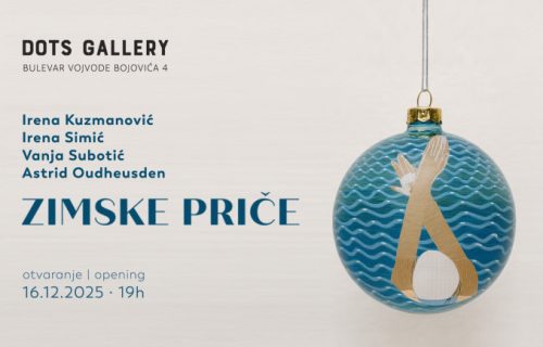 Izložba "Zimske priče 3" u Galeriji DOTS na Donjem Dorćolu (FOTO)