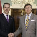 Đurić se sastao sa Landauom: NIS među temama razgovora sa američkim zvaničnicima u Vašingtonu