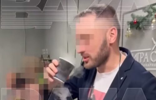 Umalo fatalni koktel na žurci: Krenula mu para na usta, momentalno se presavio od bolova (VIDEO)