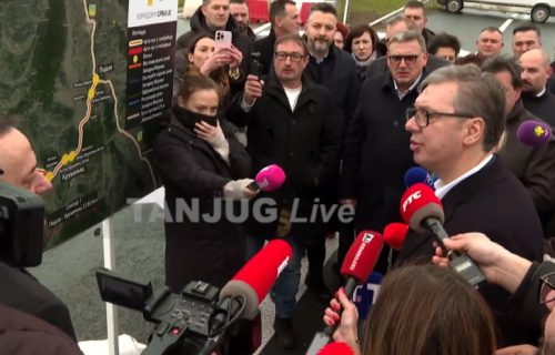 Vučić na otvaranju deonice Moravskog koridora: Od Kraljeva do Beograda će se stizati za sat i po