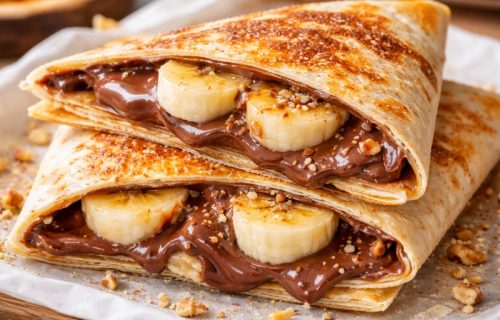 Viralna slatka tortilja sa bananom i čokoladom: Isečete, namažete, zapečete i uživate (RECEPT)