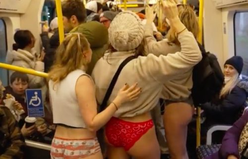 U metrou bez pantalona: I to ne jedna ekscentrična osoba, već mnogo takvih (VIDEO)