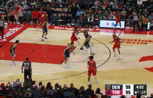 Dramatična završnica novogodišnjeg meča: Jokić gledao šou na terenu, Denver uspeo da pobedi Toronto