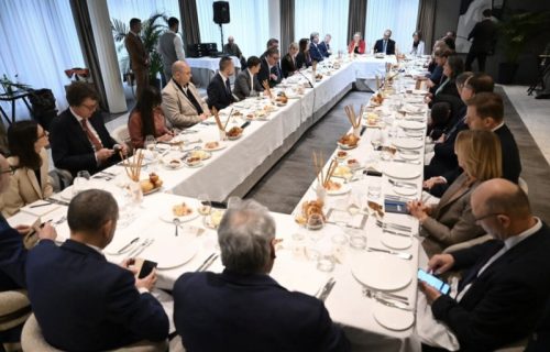 Vučić sa ambasadorima zemalja članica EU u Srbiji: "Otvoren i sadržajan razgovor o evropskom putu Srbije" (FOTO)