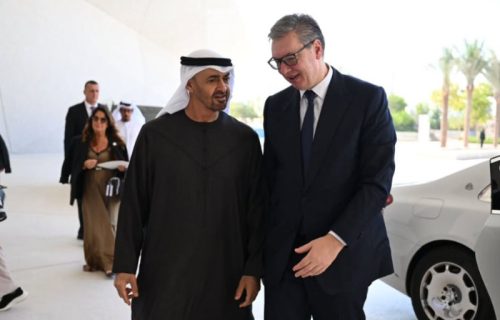 Bin Zajed objavio fotografiju sa sastanka sa Vučićem, evo kako je reagovao predsednik Srbije (FOTO)