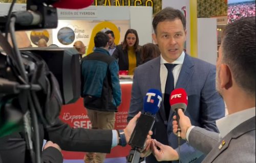 Ministar Mali posetio srpski štand na međunarodnom sajmu turizma "Fitur" u Madridu