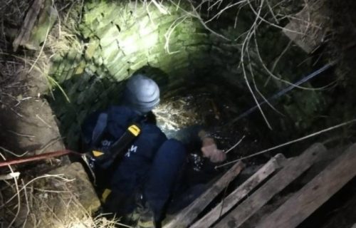 Sprečena tragedija: Vatrogasci u Kragujevcu izvukli starijeg muškarca koji je upao u bunar