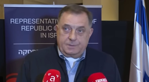 Dodik o poseti Izraelu: Došli smo na razgovore sa važnim partnerima