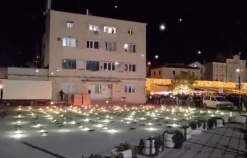 Dron fijasko u Budvi istražuje policija: Novogodišnji spektakl se, blago rečeno, neslavno završio (VIDEO)