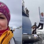 Kolinda skočila u ledeni okean: Bivša hrvatska predsednica objavila šok snimak sa Antarktika