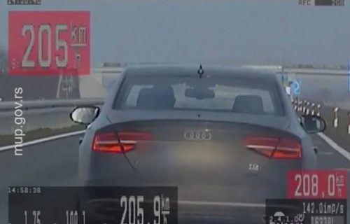Divljali kolima 200 km/č: Saobraćajci presreli dva stranca u "audijima" u kratkom razmaku