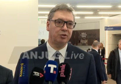 Vučić iz Davosa o haosu u svetu: "Iz govora Fon der Lajen jasno da je razvod EU i Amerike trajan"