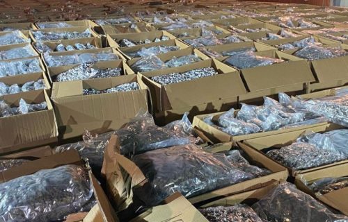 Tužilaštvo o rekordnoj zapleni kod Kruševca: Ulična vrednost droge oko 50 miliona evra