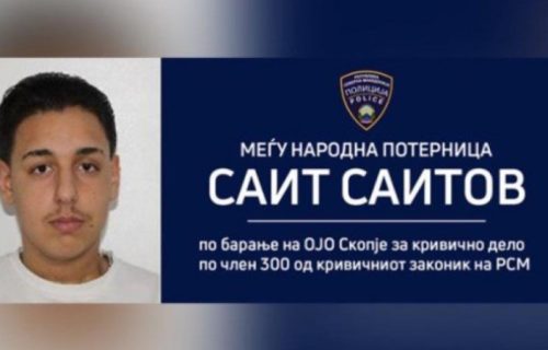 Tinejdžer sa poternice iz Skoplja uhapšen u Beogradu: Sumnjiči se za gaženje žene kolima