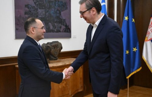 Vučić sa Šahavdinovim: Razgovori o unapređenju saradnje u oblastima privrede, investicija i trgovine