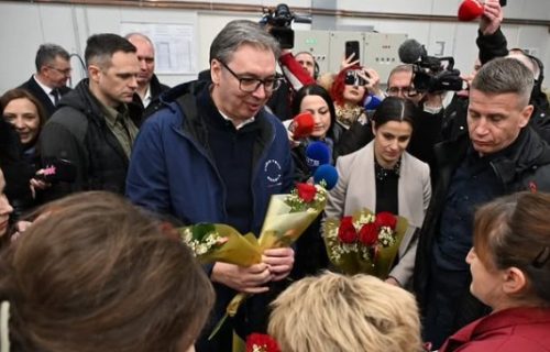Vučić obišao domaćinstvo Kumbrijanovića: "Srećan sam što se ljudi vraćaju, na zapadu ne cvetaju ruže"