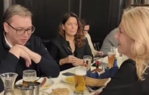 "Srpsko - srpski dijalog u bavarskoj kafani...": Predsednik Vučić se oglasio iz Minhena video-porukom (VIDEO)
