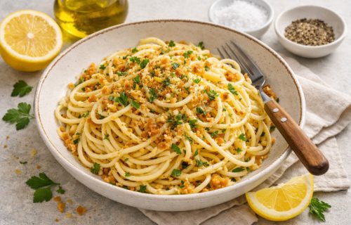 Testenina sa limunom i prezlama: Italijanski "poor but chic" na tanjiru (RECEPT)