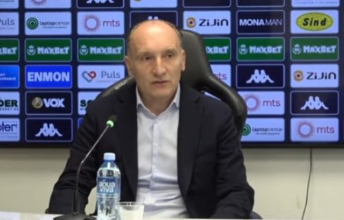 Čakar predstavljen u Partizanu: "Da otklonimo dileme, šef stručnog štaba sam ja, tu smo do kraja sezone"