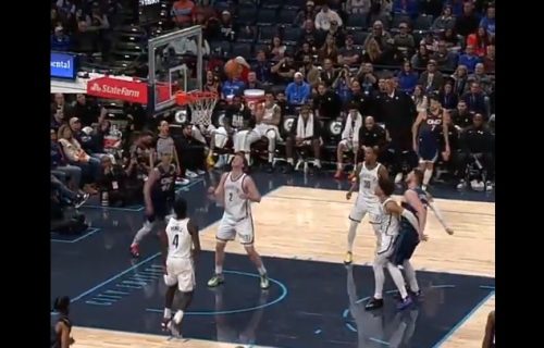 Nikola Topić u svom drugom nastupu u NBA, naterao celu dvoranu da ustane i aplaudira (VIDEO)
