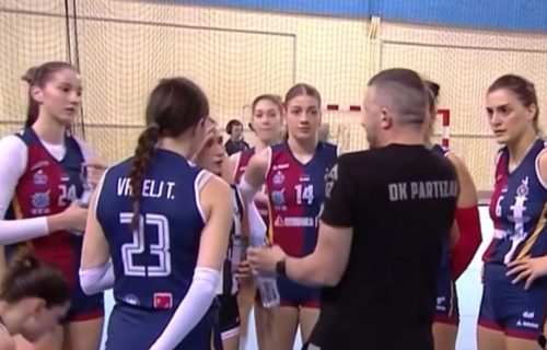 Trener Partizana uputio skandalozne reči odbojkašicama na tajmautu: Reagovalo Ministarstvo sporta