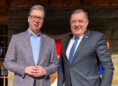Vučić i Dodik u nedelju u manastiru Rmanj sa episkopom Sergijem