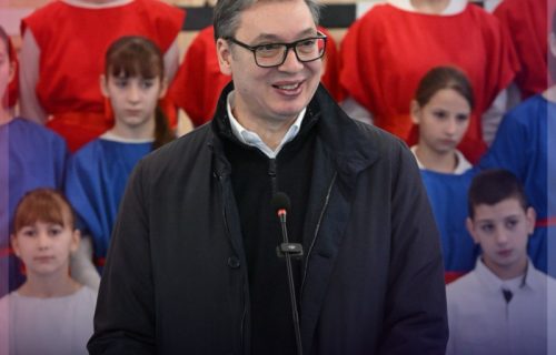 Predsednik Vučić: "Ljubavlju prema Srbiji, radom i rezultatima pobedićemo one koji mrze" (FOTO)