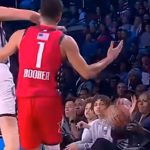 Hit scena na NBA Ol-staru: Jokić u punom trku ide ka Obami, bivšem predsedniku SAD nije lako (VIDEO)