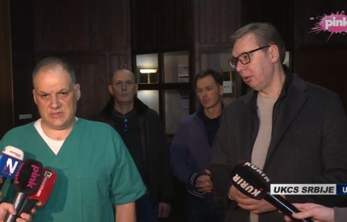 "Još je suviše rano za prognoze": Vučić posetio Dačića, pravo iz Kazahstana uputio se u Klinički centar
